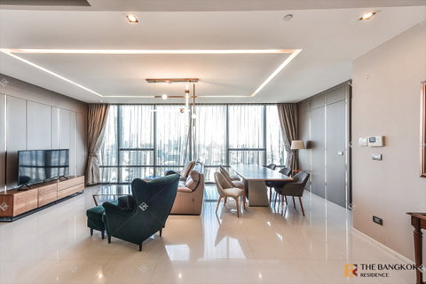 💌Beautiful Fully Furnished Unit with City View at The Bangkok Sathorn 🚆 near Bts Surasak