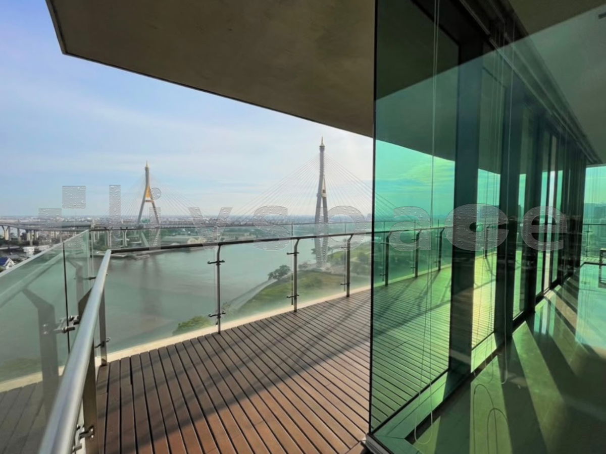 รูป ▚ LF114ツ ให้เช่า The Pano – 3 Bed ห้องใหญ่ 223 ตร.ม. 🥇 วิวแม่น้ำเจ้าพระยาสุดเริ่ด ราคาถูกกว่าตลาดเกือ 40k! มีห้องแม่บ้านแยก - รูปที่ 1/9