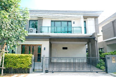 Houses for rent Bang Kruai Nonthaburi : [For Rent] Detached house, Corner unit 5-bedrooms *with maid's room* The City Ratchapruek – Suanphak📍Near Central Westville