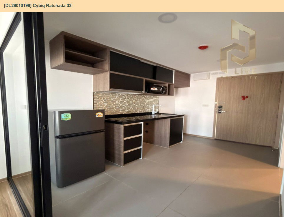 picture DL26010196 Condo for rent, Cybiq Ratchada 32 near BTS Phahon Yothin 24, ready to move in, call urgently 0656133286 LineID @897iyzll - 5/7