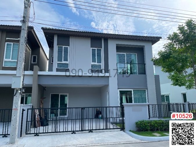 เช่า บ้านแฝด 2 ชั้น หมู่บ้าน แกรนด์ พลีโน่ เมกาบางนา ติด Mega บางนา