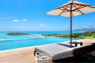 Houses for sale Ko Samui Surat Thani : [920121018-299] Breathtaking 12-bedroom sea-view pool villa in Bo Phut, Koh Samui
