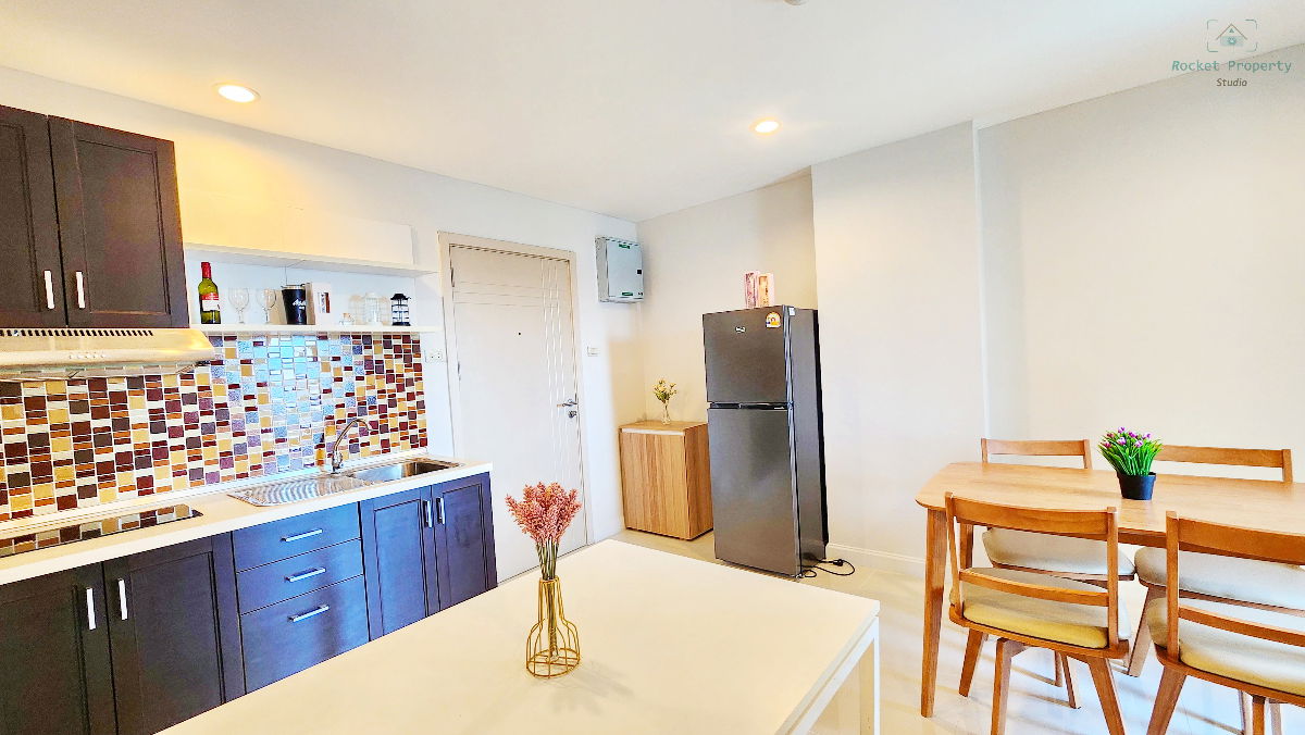 รูป ขายคอนโดห้องใหญ่ 2 นอน 2 น้ำ ห้องใหม่เอี่ยม | เฟอร์นิเจอร์ครบ พร้อมอยู่ | ทำเลใกล้ แมคโคร รพ.กรุงเทพ เซ็นทรัลเฟสฯ - รูปที่ 4/21