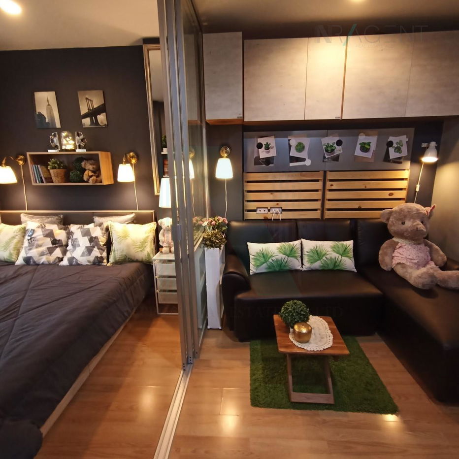 รูป 🚩 ให้เช่าคอนโด ลุมพินี วิลล์ อ่อนนุช 46 อาคาร C ชั้น 4 1 ห้องนอน ขนาด 23.00 ตรม ใกล้ Seacon Square - รูปที่ 4/8