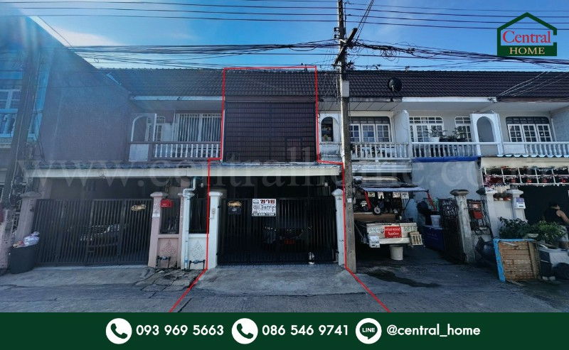 รูป ทาวน์เฮ้าส์ รัตนชัย วิลล่า โครงการ 3 - ลำลูกกา รีโนเวท สไตส์ Loft พร้อมอยู่ - รูปที่ 1/14