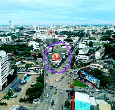 อาคารพาณิชย์ นครราชสีมา (โคราช) : ขายอาคารพาณิชย์กลางไใจเมืองโคราชพร้อมรายได้ค่าป้ายโฆษณา