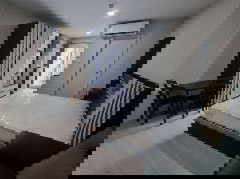 ห้องใหม่ คอนโด ซิตี้โฮม สนามบินน้ำ-รัตนาธิเบศร์ ตึก B ชั้น 5 สตูดิโอ 26 ตรม. เพียง 6,000 บาท เท่านั้น