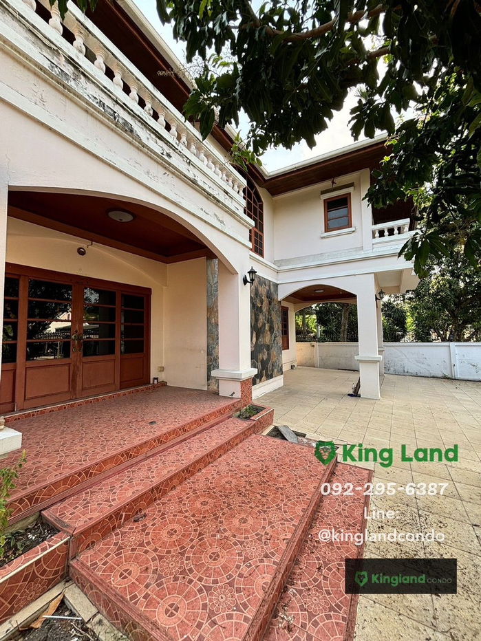 รูป #ให้เช่าคฤหาสน์ทำเลทอง ม.ศรีนครพัฒนา ซอยนวมินทร์ 24 (ซอยอุเทน 31) หลังใหญ่สุดๆ เนื้อที่ 104 ตารางวา - รูปที่ 3/20