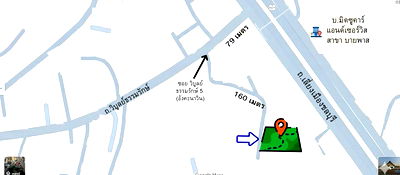 เช่าที่ดิน นิคมอมตะนคร : ให้เช่าที่ดิน 1 ไร่ 143 ตร.ว. ถนนบายพาสชลบุรี ฝั่งขาเข้า กทม.