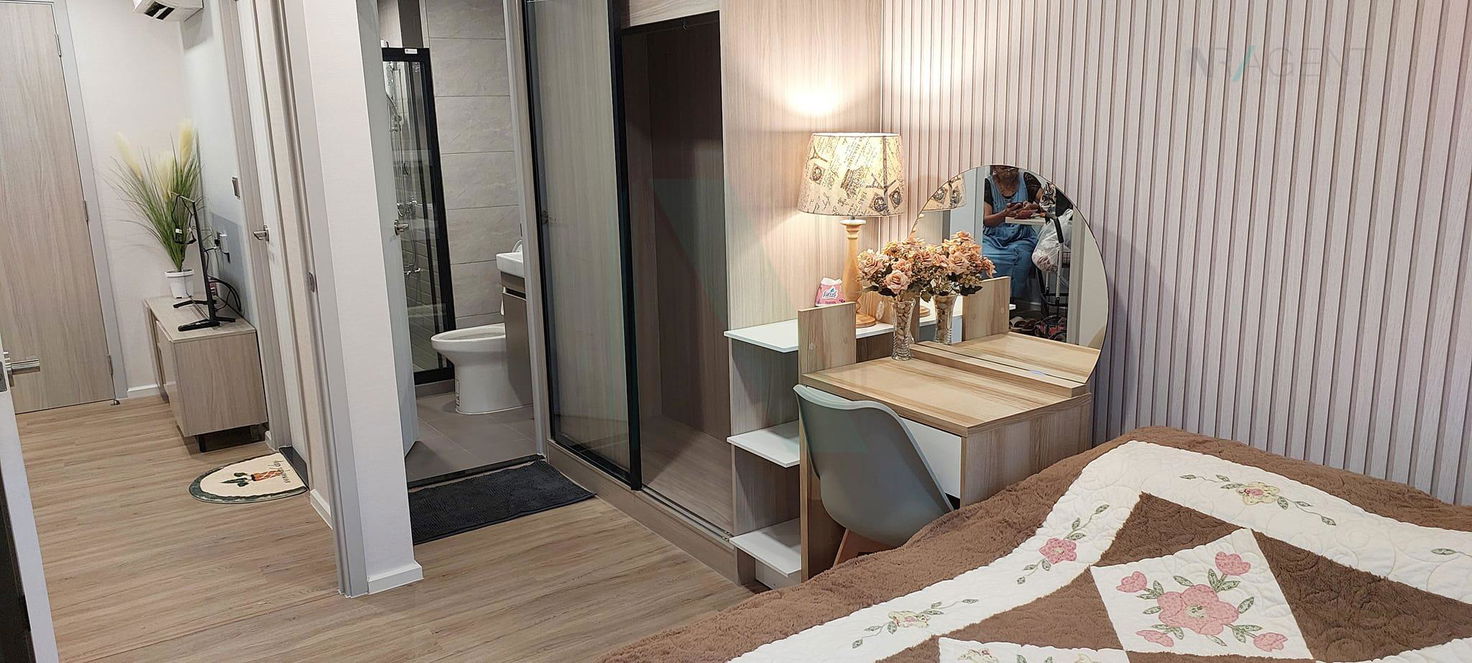 picture ð For Rent Condo ATMOZ FLOW MINBURI Building A, Floor 4,1 bed room, Room size 29.00 sqm - 5/8