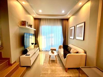 เช่าทาวน์โฮม เขตลาดกระบัง : ด่วน ใหม่ทั้งหลัง เดอะ ธาม อ่อนนุช-มอเตอร์เวย์  บ้านสวย 2 ชั้น