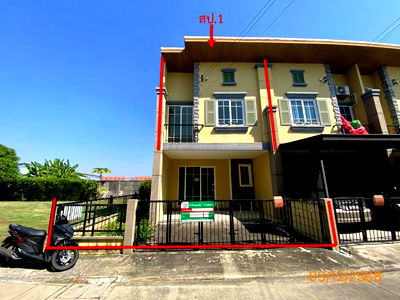 ทาวน์โฮม นิคมบางปู : ทาวน์เฮ้าส์ สำหรับขาย โกลเด้นทาวน์ 2 ศรีนครินทร์-สุขุมวิท  บางเมือง เมืองสมุทรปราการ สมุทรปราการ