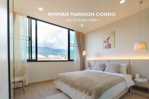 📌คอนโด สไตล์โมเดิร์นมินิมอล วิวดอยสุเทพเต็มตา ทำเลติดรั้วมหาวิทยาลัยเชียงใหม่ เฟอร์นิเจอร์ครบ พร้อมอยู่ @ริมน้ำแมนชั่น คอนโด