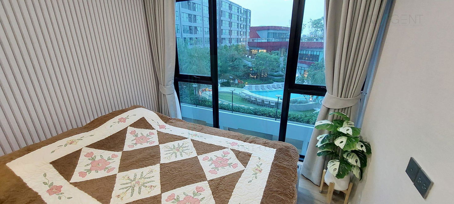 picture ð For Rent Condo ATMOZ FLOW MINBURI Building A, Floor 4,1 bed room, Room size 29.00 sqm - 2/8