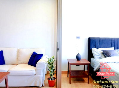 Condos for rent : The condominium is completely furnished with luxurious rental and condominiums adjacent to Central Chonburi, line: Rangsima07.(short-term rating)