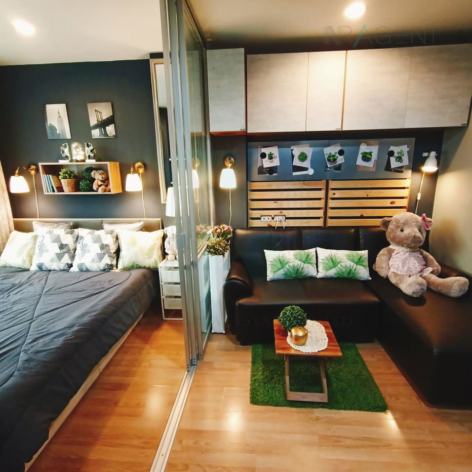 รูป 🚩 ให้เช่าคอนโด ลุมพินี วิลล์ อ่อนนุช 46 อาคาร C ชั้น 4 1 ห้องนอน ขนาด 23.00 ตรม ใกล้ Seacon Square - รูปที่ 1/8