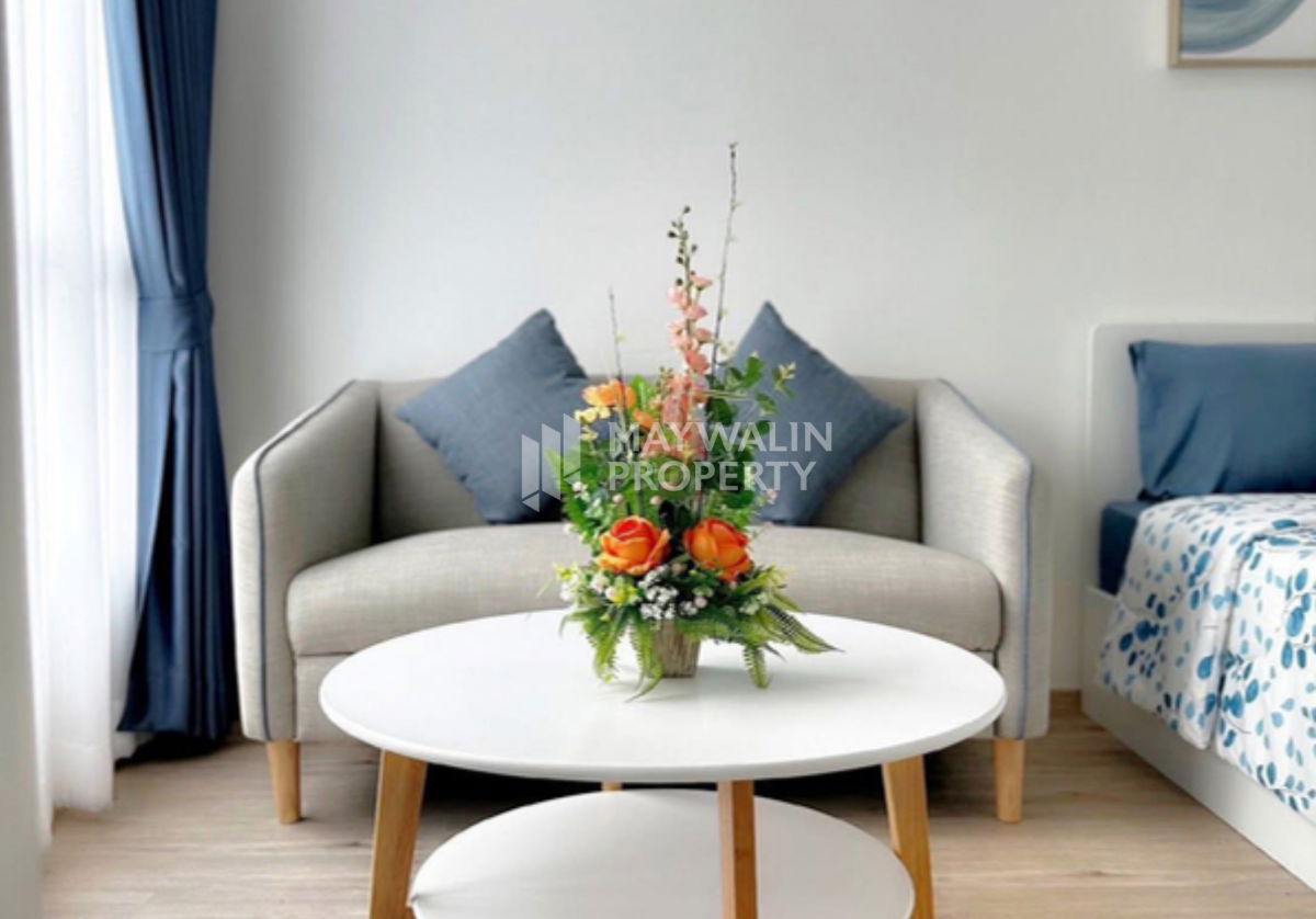 รูป 🏙 ให้เช่า The Rich พระราม 9 - ศรีนครินทร์ | 1 Bed 1Bath 29 ตร.ม. | 14,000 บาท 📲 Line ID: 0842932624/Junesone520 - รูปที่ 6/10