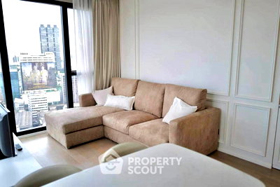 คอนโดให้เช่า : คอนโด 2-ห้องนอน ที่ แอชตัน จุฬา - สีลม ใกล้ MRT สามย่าน (ID 2336366)