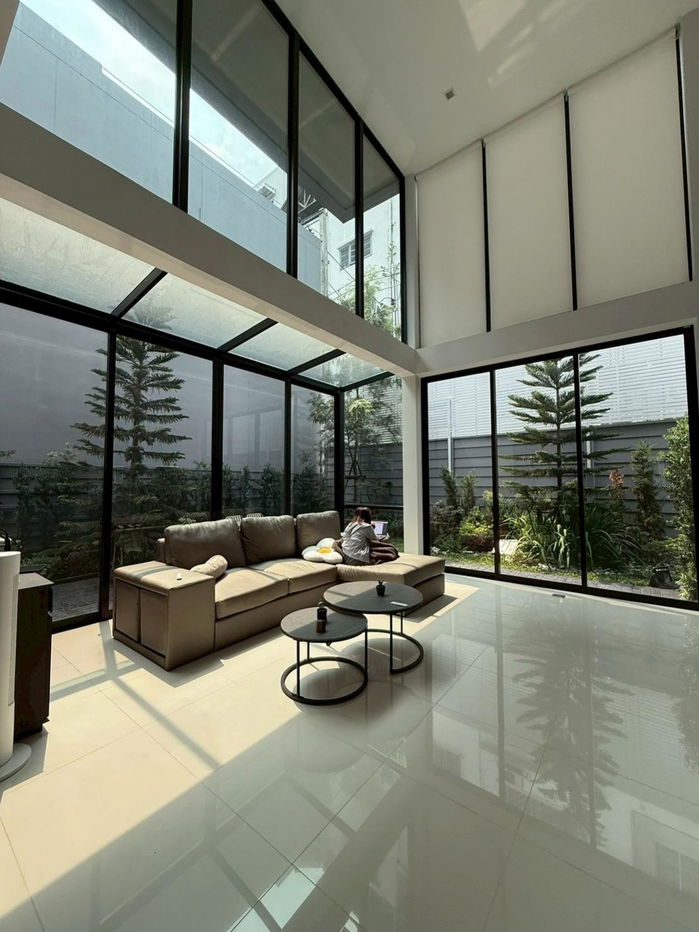 รูป ให้เช่าบ้านเดี่ยวหรู สไตล์โมเดิร์น บ้านใหญ่ 300 ตร.ม. เดินไปเดอะมอล์บางแคได้ “โครงการ THAWEE เพชรเกษม-กาญจนาภิเษก” - รูปที่ 2/20