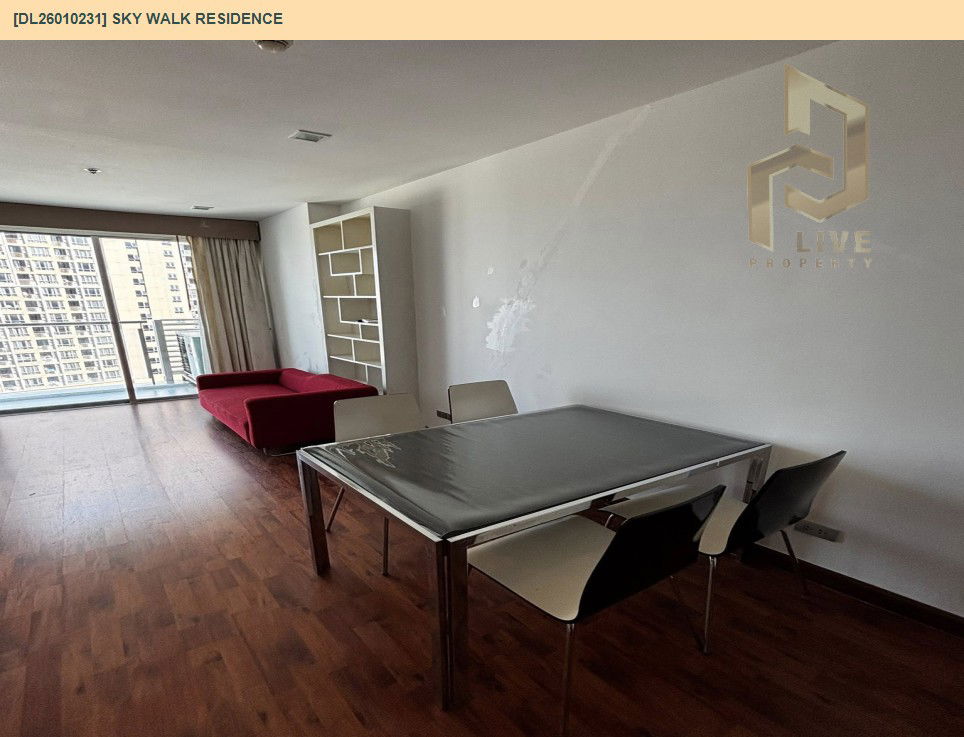 picture DL26010231 Condo for rent, Sky Walk Residence near BTS Phra Khanong, ready to move in, call urgently 0656133286 LineID @534wlwof - 5/7