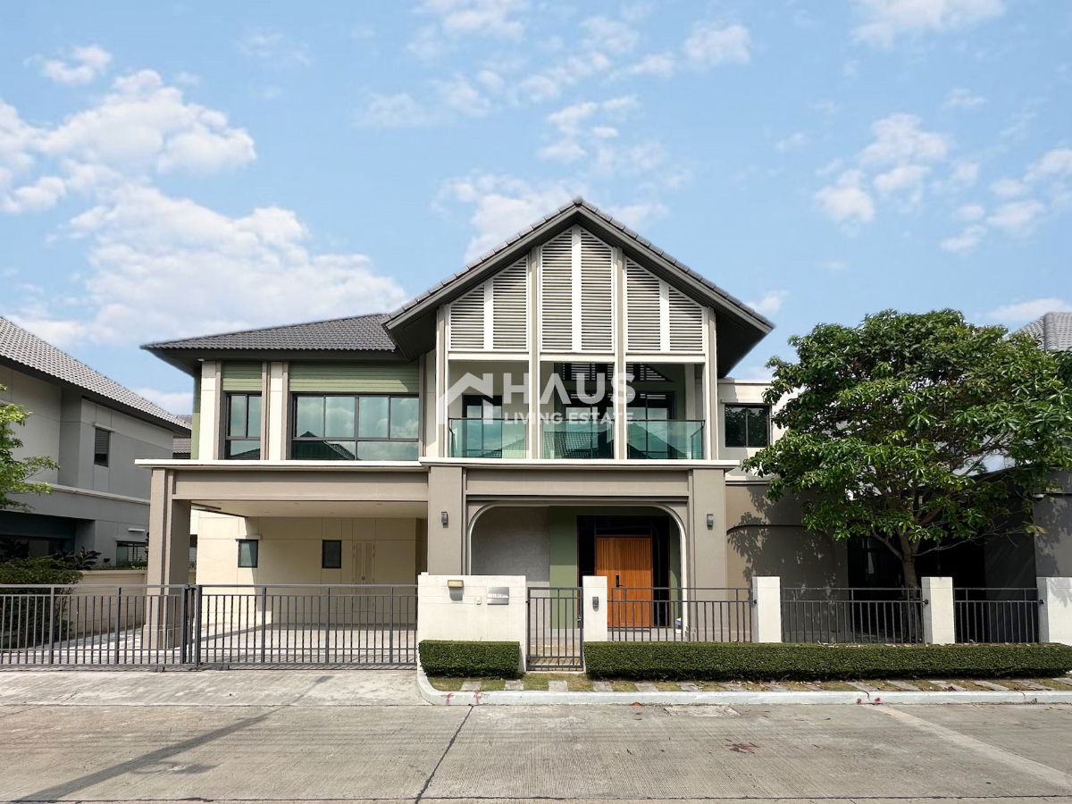 รูป 🔥 ขายบ้านเดี่ยว บางกอก บูเลอวาร์ด เวสต์เกต 🔥 / 4 ห้องนอน #HBGY009 - รูปที่ 1/18