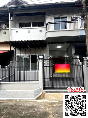 ทาวน์โฮม วิทยาลัยศิลปหัตถกรรมกรุงเทพ : ขาย ทาวน์เฮ้าส์ 2 ชั้น หลังใหญ่ทำเลดี หมู่บ้านเฟื่องฟ้า​ ถนนแฮปปี้แลนด์​ คลองจั่น​ บางกะปิ 