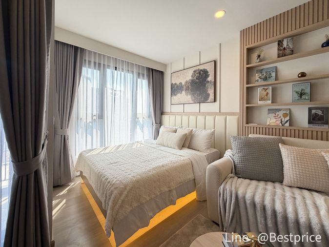 BESTPRICE ให้เช่า Aspire Onnut Station ห้องสวย เฟอร์ครบ ราคาพิเศษ