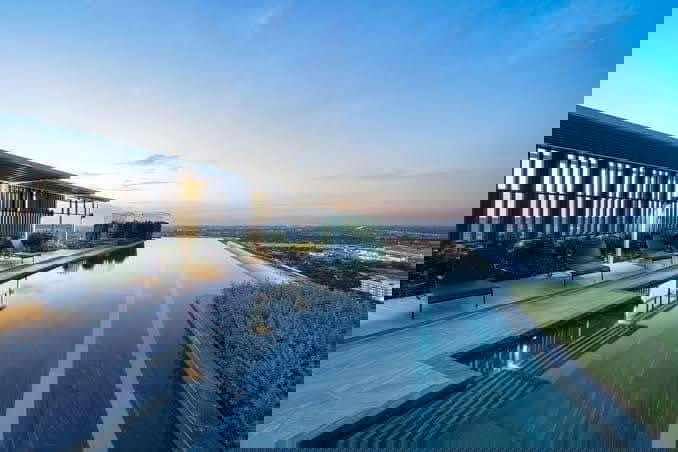 รูป ให้เช่า THE ORIGIN Ram 209 Interchange 🏡 มีเครื่องซักผ้า เฟอร์ครบ‼️รฟฟ.มีนบุรี #ตอบแชทไว 🔥🔥 รหัส C406 - รูปที่ 6/6