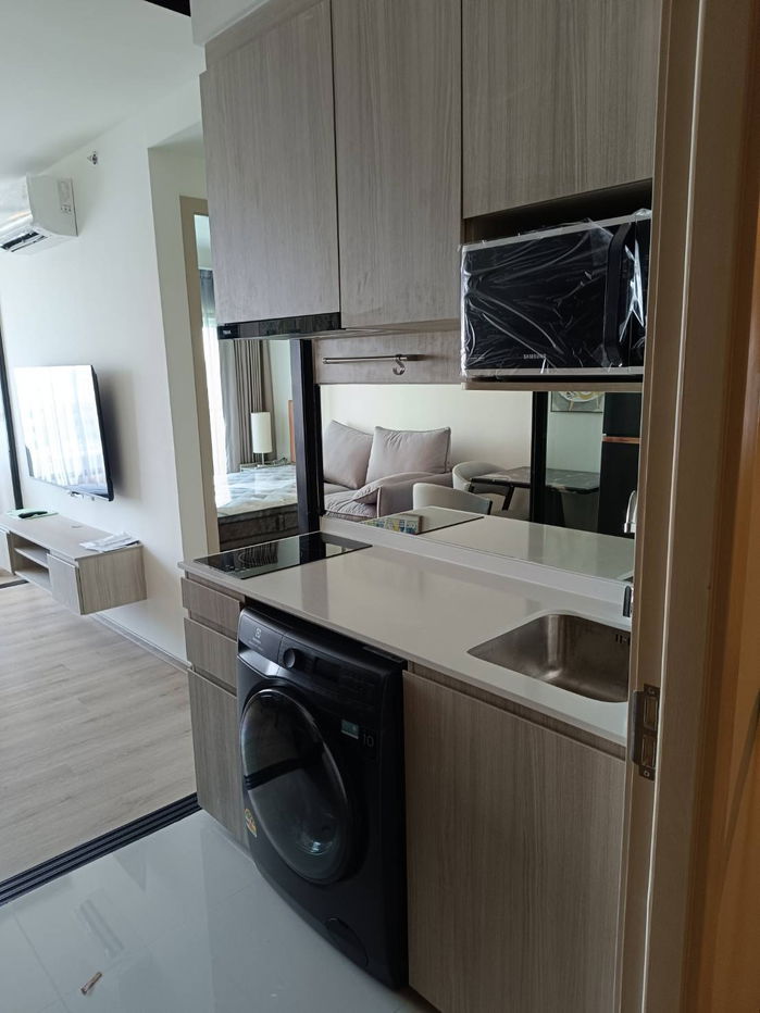 รูป 🏢 คอนโดใหม่แกะกล่องและถูกสุดๆให้เช่า ออริจิ้น เพลส บางนา — MRT ศรีเอี่ยม เฟอร์ครบ เครื่องใช้ไฟฟ้าครบ พร้อมที่จอดรถ — เพียง 13,000 บาท/เดือน - รูปที่ 8/18