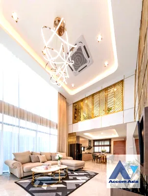 Houses for rent Lat Phrao : 🔼🔽 AccomA 📩  3 BR House @Diamond Ville Chokchai 4 (AA45253)