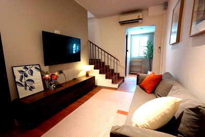 Houses for rent Watthana : LTH14094 – House for Rent | Thonglor Area | 200 sqm | 2 Beds 2.5 Baths | Near BTS Thonglor | 60K/Month | บ้านให้เช่าทองหล่อ