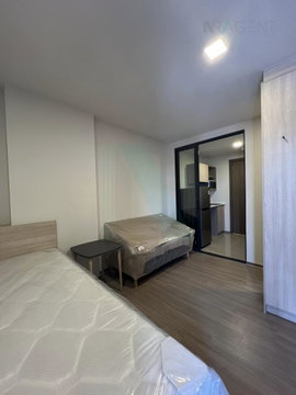 🚩 For Rent Condo THE MUVE BANGNA Building A, Floor 7,Studio, Room size 24.00 sqm