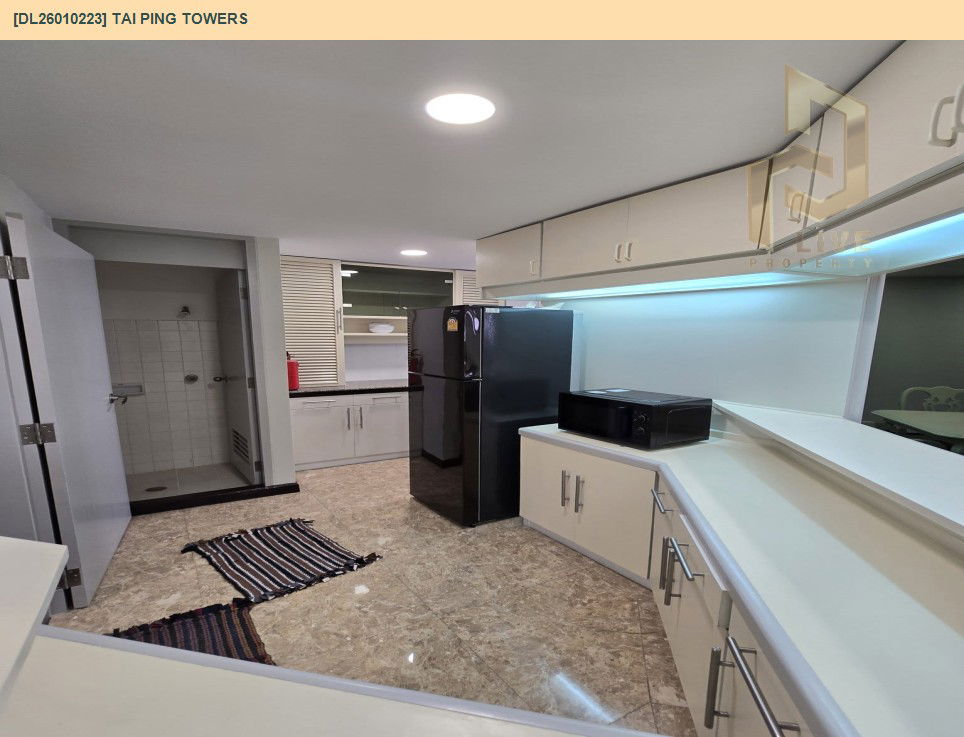 รูป DL26010223 ให้เช่าคอนโด ไท ปิง ทาวเวอร์ (Tai Ping Towers) ใกล้ BTS เอกมัย พร้อมเข้าอยู่ โทรด่วน 0653619502 LineID @897iyzll - รูปที่ 12/15