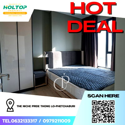 Condos for rent : #Z4057💥 090169 🔥 Condo for Rent: The Niche Pride Thong Lo-Phetchaburi