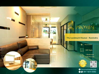 Houses for rent Saiaksorn School : ST12741 - The Landmark Ekamai - Ramindra