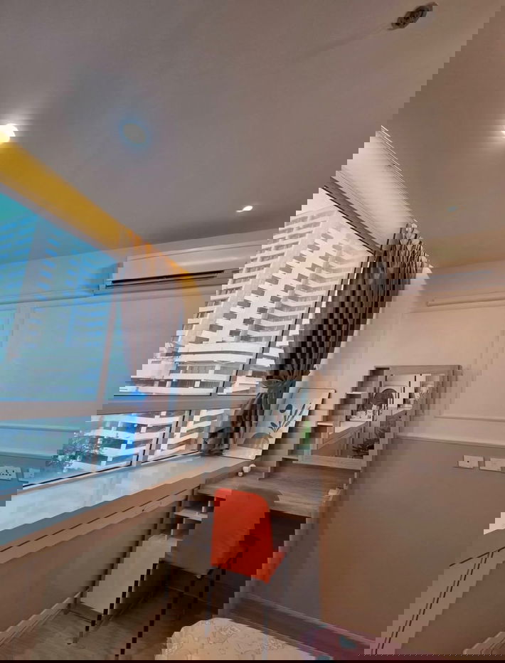 รูป Y167 ให้เช่าคอนโด TC Green (ที.ซี. กรีน)ห้อง Renovate ใหม่ ใกล้ MRT พระรามเก้า พร้อมเข้าอยู่ - รูปที่ 8/13