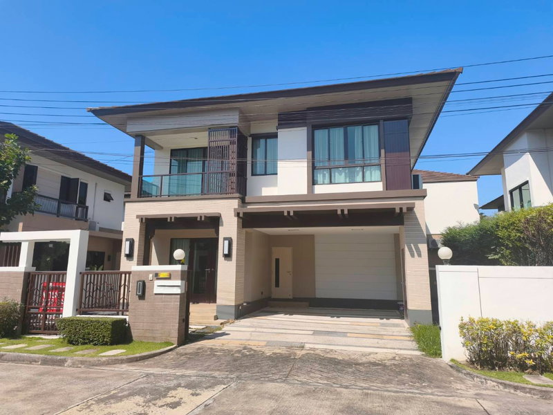 ขายบ้านเดี่ยว : บ้านเดี่ยว เศรษฐสิริ วัชรพล สภาพดี ถูกสุด พร้อมอยู่