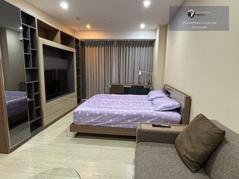 The Room Sukhumvit 21 | ห้องสวยชั้นสูง !!! วิวสวยโปร่งสงบ เห็นต้นไม้เขียว !!! High floor unit Green View #2026010913689
