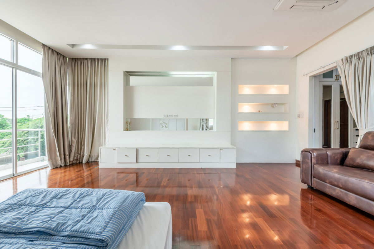 รูป ขายบ้านเดี่ยว Luxury ปัญญาอินทรา P5 ที่ดิน 1 ไร่ครึ่ง พร้อมสระว่ายน้ำ และเรือนรับรอง ใกล้สนามกอล์ฟปัญญา แฟชั่นไอส์แลนด์ - รูปที่ 26/46