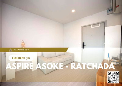 เช่าคอนโด เอสพลานาด รัชดาภิเษก : ให้เช่า ✨ Aspire Asoke - Ratchada ✨ เฟอร์นิเจอร์ และ เครื่องใช้ไฟฟ้าครบ ใกล้ MRT พระราม 9