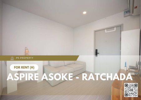 รูปภาพ ให้เช่า ✨ Aspire Asoke - Ratchada ✨ เฟอร์นิเจอร์ และ เครื่องใช้ไฟฟ้าครบ ใกล้ MRT พระราม 9