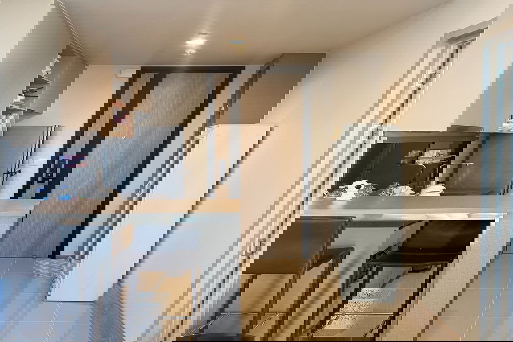 รูป 🔥 สำหรับขาย !! วิวแม่น้ำ, ชั้นสูง 26++, ห้องอยู่ทางทิศใต้ !! 🔥 Code C20260100019..........Oka Haus, 1 ห้องนอน, 1 ห้องน้ำ, แต่งครบ, ราคาพิเศษ!!📣📣 - รูปที่ 5/7