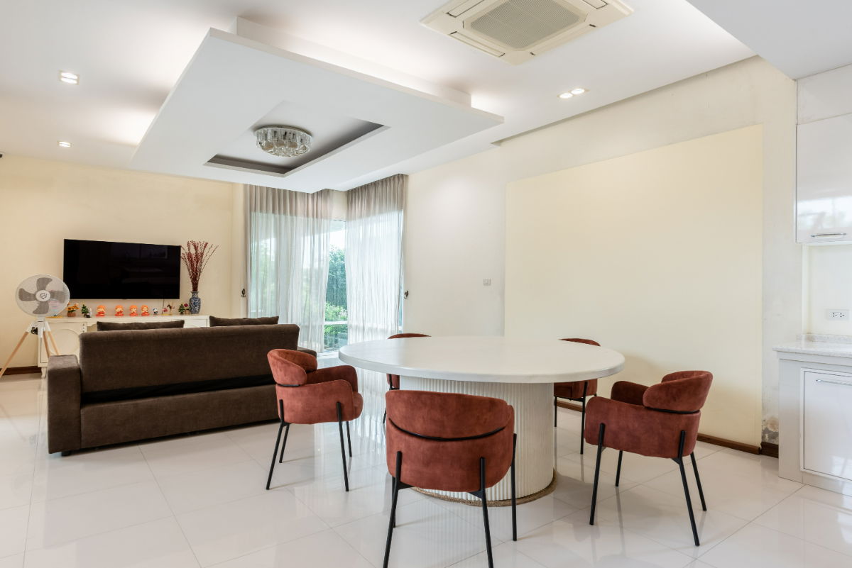 รูป ขายบ้านเดี่ยว Luxury ปัญญาอินทรา P5 ที่ดิน 1 ไร่ครึ่ง พร้อมสระว่ายน้ำ และเรือนรับรอง ใกล้สนามกอล์ฟปัญญา แฟชั่นไอส์แลนด์ - รูปที่ 15/46