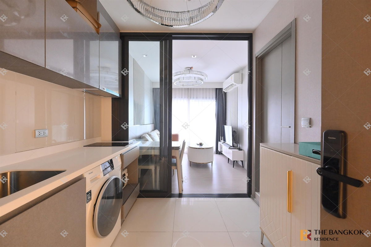 รูป Life Asoke Hype 🛏️ ห้องสวย พร้อมเฟอร์ครบ เข้าอยู่ได้ทันที 💚 ใกล้ MRT พระราม 9 - รูปที่ 8/10