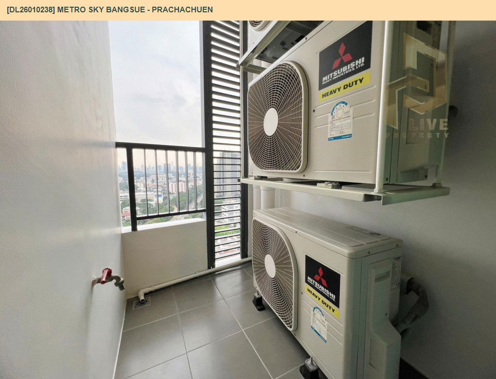 picture DL26010238 Condo for rent, Metro Sky Bangsue - Prachachuen near MRT บางซ่อน, ready to move in, call urgently 0638692663 LineID @257sxzzu - 13/13