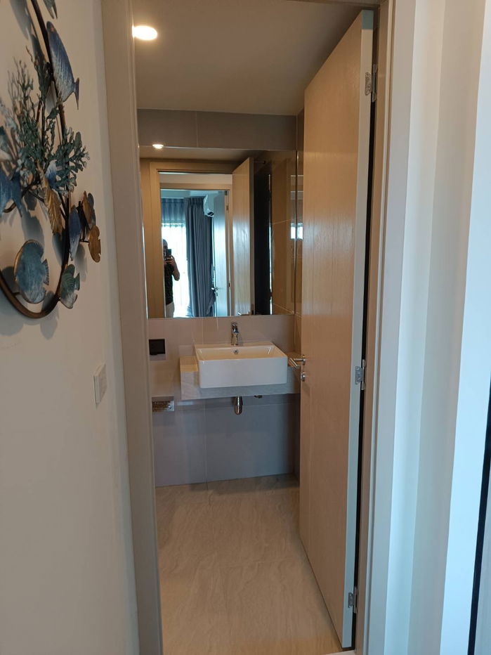 รูป 🏢 คอนโดใหม่แกะกล่องและถูกสุดๆให้เช่า ออริจิ้น เพลส บางนา — MRT ศรีเอี่ยม เฟอร์ครบ เครื่องใช้ไฟฟ้าครบ พร้อมที่จอดรถ — เพียง 13,000 บาท/เดือน - รูปที่ 7/18