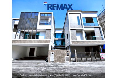 Houses for sale Wat Phraya Suren : [920091001-1366] "Exquisite Thai Home: Luxury, Comfort & Convenience"