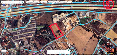 Land for sale Bang Lamung Chonburi : Land for Sale: 5 Rai 1 Ngan 91 Square Wah – Bang Lamung, Nong Prue, Chonburi Beautiful land plot with a wide frontage of nearly 60 meters.