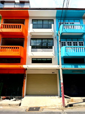 อาคารพาณิชย์ สมุทรปราการ : ขาย อาคารพาณิชย์  16 ตร.ว. สุขสวัสดิ์ 78 ซอยวัดชังเรือง  