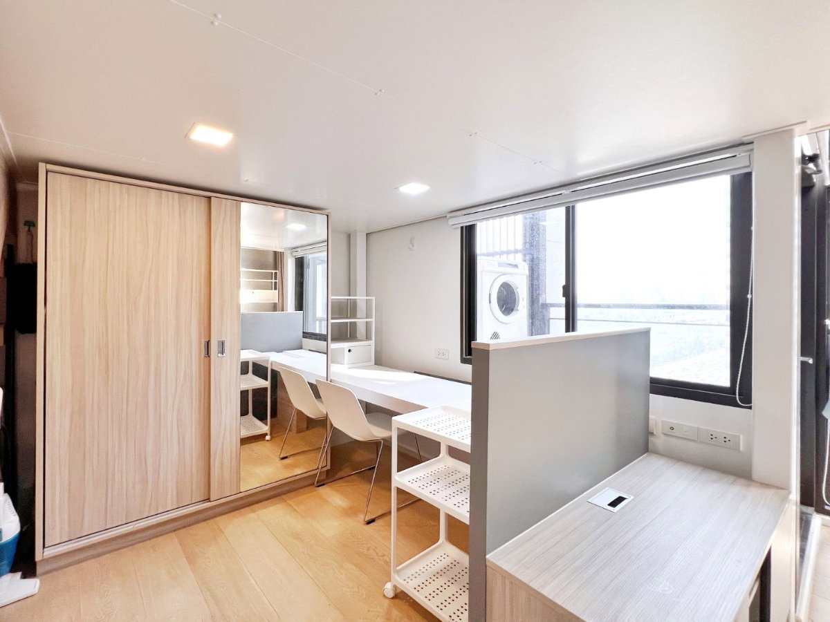รูป ขาย คอนโดห้องเพดานสูง Double Volum 3.6 เมตร โครงการ ชีวาทัย เรสซิเดนซ์ อโศก : ห้อง 1 Bedroom (Loft Duplex) - รูปที่ 5/13